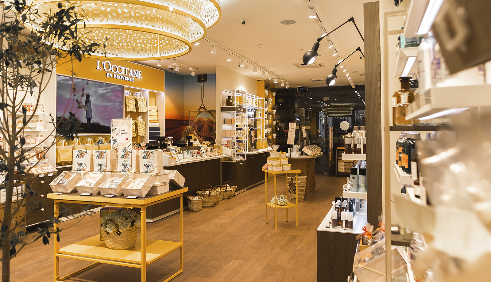Сеть магазинов косметики "L'occitane"